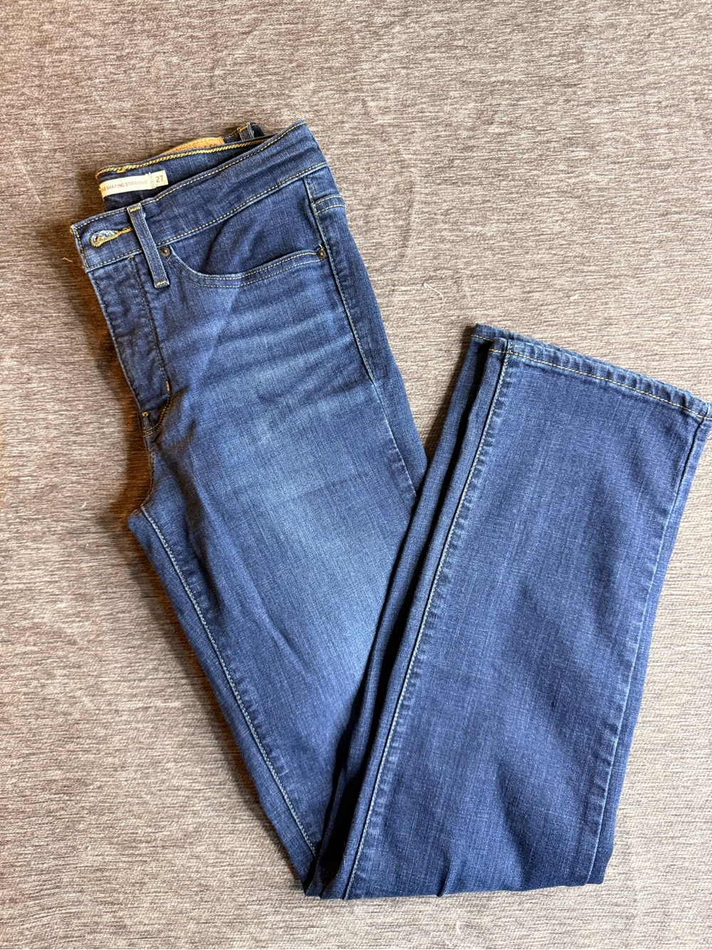 Women’s Levi Dark Blue Stretch Jeans